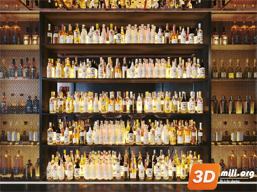Wine cabinet Skp Files